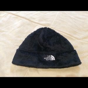 The North Face Black Fuzzy Hat